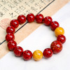 易祈吉祥晶体砂手串朱砂手串蜜蜡手链男女款属火系列饰品礼物 商品缩略图5