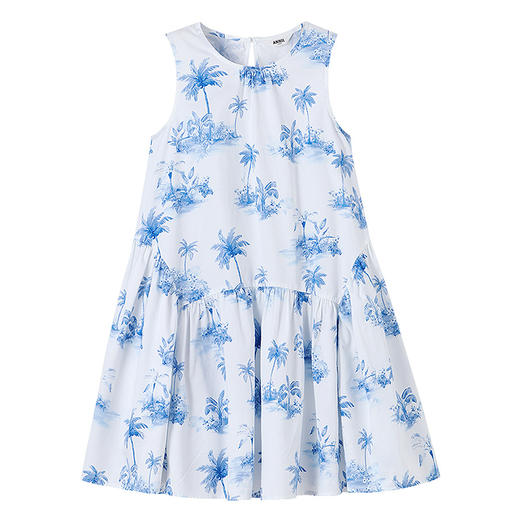 【实体店同款】女童无袖连衣裙夏季新款安奈儿童装AG523632 商品图6