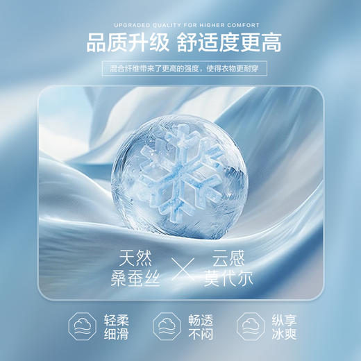 【冰柠第三代】柒牌短袖t恤男冰丝凉感2025夏新款商务不变形领polo衫128T71550 商品图1