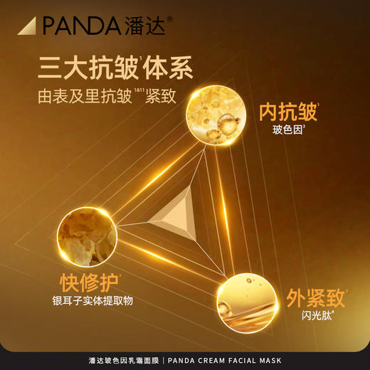 【限时专享价】潘达玻色因乳霜抗皱面膜乳敷胜肽修护保湿紧致补水熬夜 商品图4