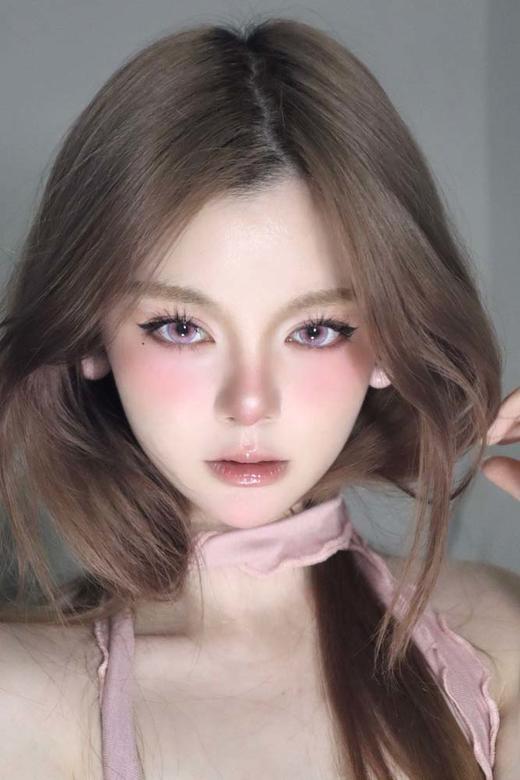 Hot girls（Hotgirl） 半年抛美瞳 莓有道理 直径14.5mm着色14.0mm 商品图2