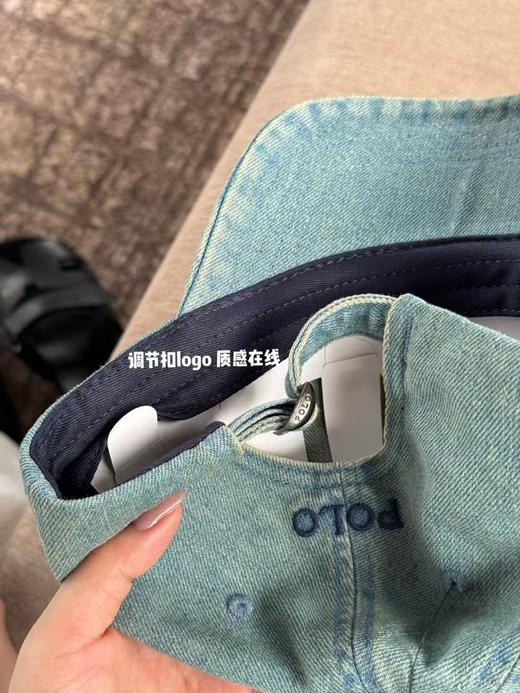 外贸拉夫小马刺绣棉质棒球帽牛仔鸭舌帽男女情侣百搭 商品图9