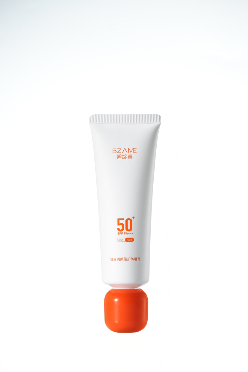 碧绽美臻白润颜倍护防晒霜