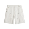 HIM漢崇  白色工装牛仔短裤时尚潮流百搭休闲五分裤男 2026夏季 商品缩略图4