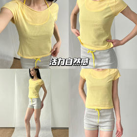 新品上身 | 优雅一字领，清爽叠穿不设限✨