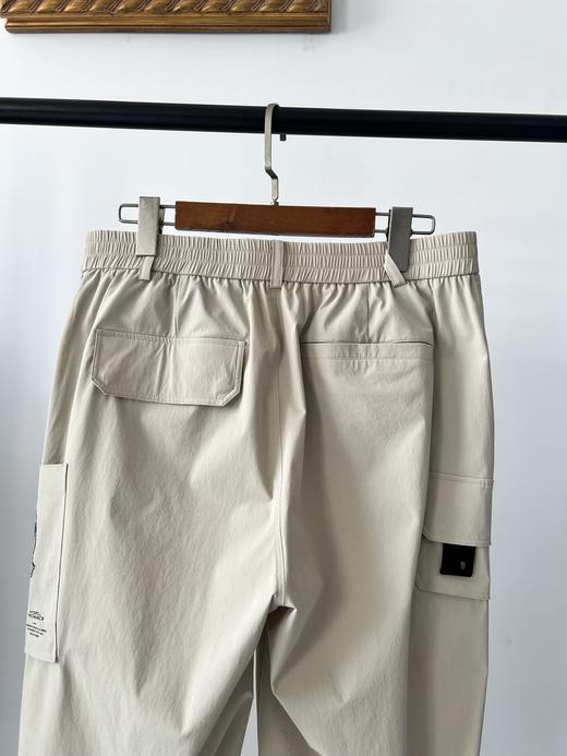 米色码齐，25新款AMAZ原单裤子，纯纯的原单货，绝非某宝货，没有可比性！韩国客供面料，有弹力，超级舒服，挺括有质感，裤子上身版型超好，质感无敌，兜布立体印花工艺，工艺复杂，帅气百搭，难得好货！ 商品图7