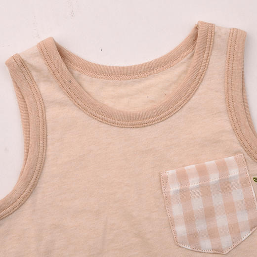 棉果果夏季彩棉纯棉家居背心M201170199220 商品图2