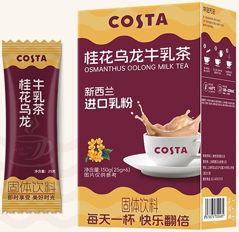 COSTA 桂花乌龙牛乳茶150g（6包） 商品图0