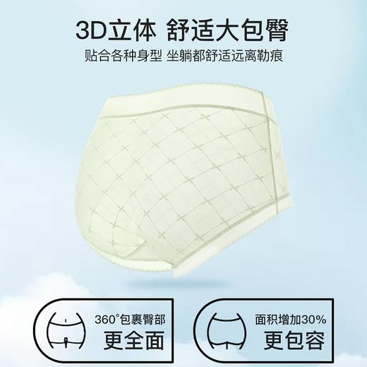 花颜玉洁 3条装(VIP)  抑菌超柔无痕冰丝内裤女高弹轻薄透气女士内裤 商品图4