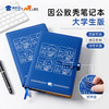 【实付满199送钥匙扣】【因公致秃大学生笔记本】PU材质记事本创意日记本 商品缩略图0