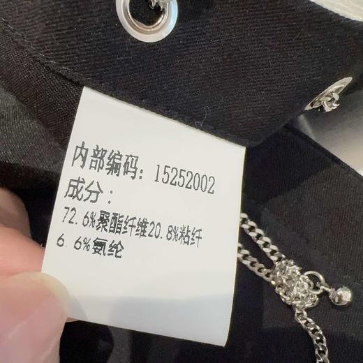 NC配金属链短袖西装外套50314（黑）夏季152520020321 商品图4