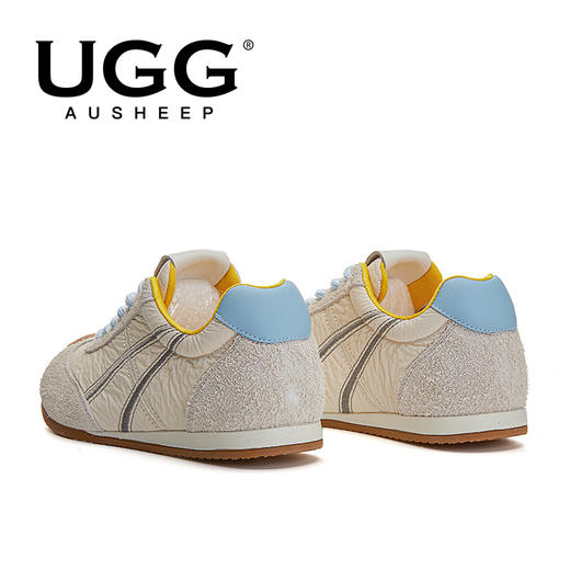 澳洲UGG拼接真皮女鞋百搭德训鞋 商品图11