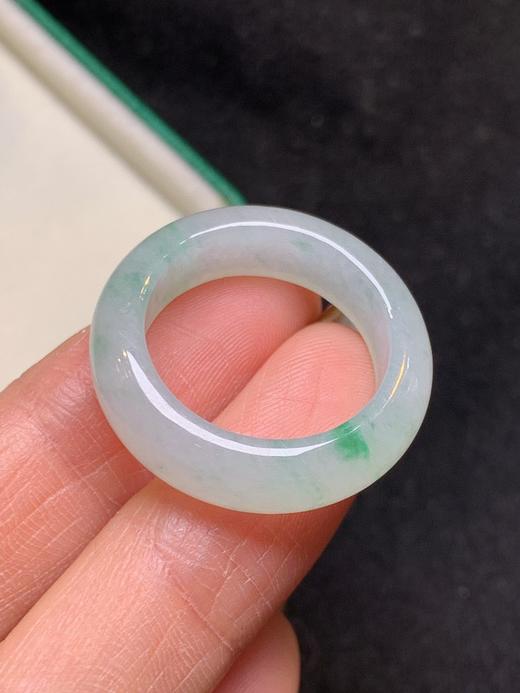 17圈口翡翠指环 商品图0