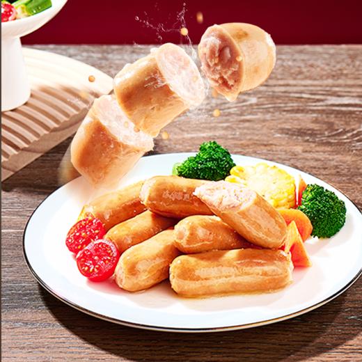 海朴飞鱼籽肠250g/盒西餐早餐小吃即食热狗风味烤肠夜市小吃 商品图1