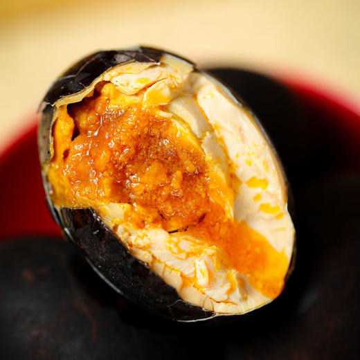 热卖！香流油！乾红食品黑金烤鸭蛋/四重好蛋 试吃装/礼盒装 黑色健康 富得流油 节日送礼咸鸭蛋 商品图12