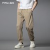 PINLI品立2025夏季新款男士宽松束脚工装裤潮牌百搭直筒休闲长裤GD252117348 商品缩略图4