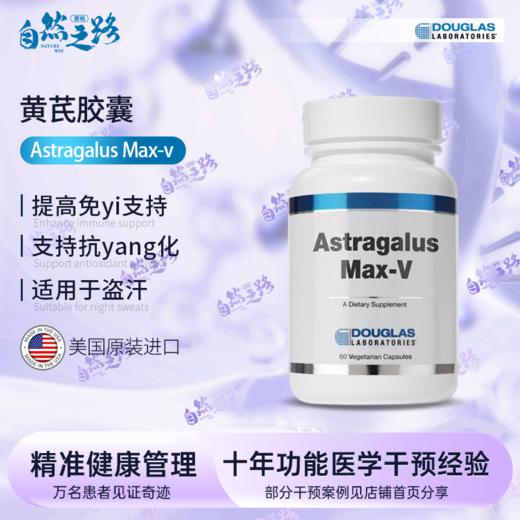 道格拉斯 黄芪胶囊Astragalus Max-v 支持盗汗 免疫支持 肝脏、肾脏 60粒 商品图0