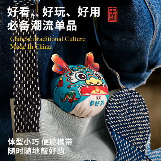 自然造物龙头艾草养生锤拍打经络敲打按摩锤拍八虚长辈实用礼物 商品图2