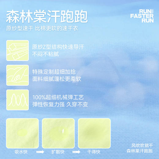 【汗跑跑速干网球裤裙】森林棠25夏季1秒瞬吸轻盈高弹运动短裙子 商品图3