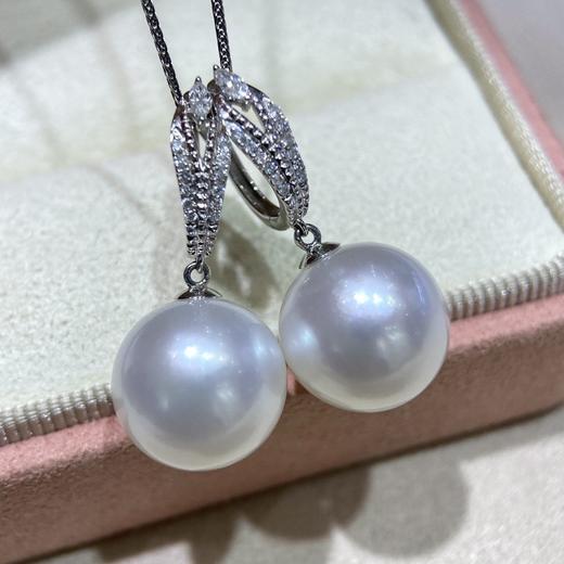 12mm-13mm澳白耳坠 商品图0