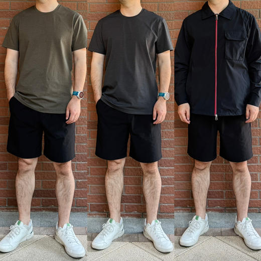 夏日巨推荐--lulu男士速干裤 松紧腰百搭中裤【包邮+三天无理由tui换】 商品图5