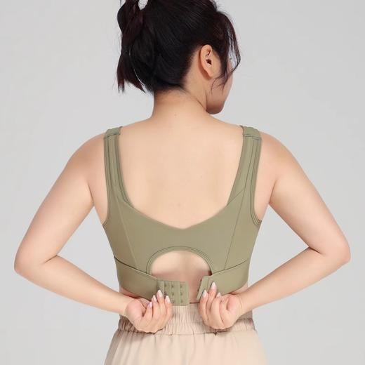 跃牌【安琪拉系列】新款大码运动内衣女高强度健身瑜伽服胖MM一体杯文胸WX288 商品图1