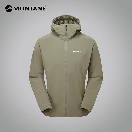 MONTANE 盟泰恩KHAMSIN HOODIE户外软壳加绒男 防风耐磨保暖弹力舒适外套 商品图2