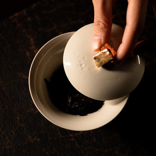 竹小茶丨金砖发财盖碗 茶具套组 商品图6