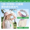 KK树儿童防晒帽男女童遮阳帽宝宝帽子防紫外线大帽檐空顶2025新款山息之旅空顶帽 商品缩略图2