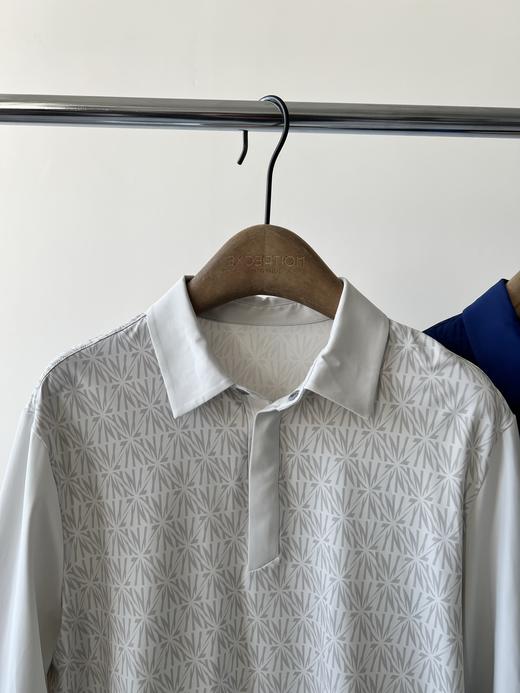 25春款，高尔夫🏌男款POLO衫，纯单货，韩国🇰🇷客供面料，有质感，印花拼接设计，面料有弹力，超舒服，数量不多！ 商品图2