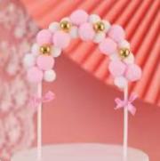 粉白金珠毛球拱门1*1个 商品图0