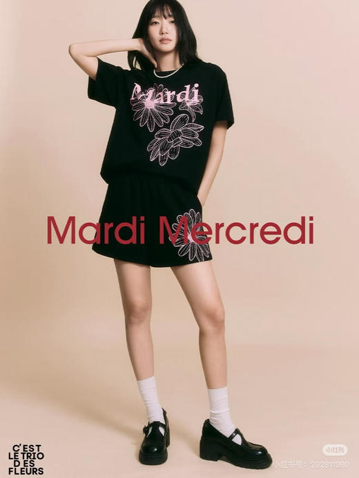 𝐦𝐚𝐫𝐝𝐢新款情侣𝐭𝐞𝐞 商品图0