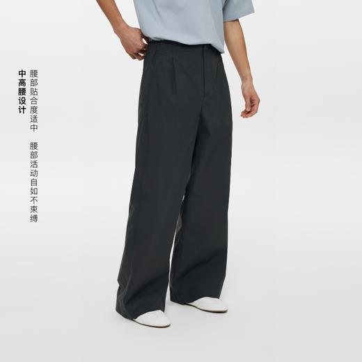 oneup索罗娜抽绳单褶长裤 商品图2