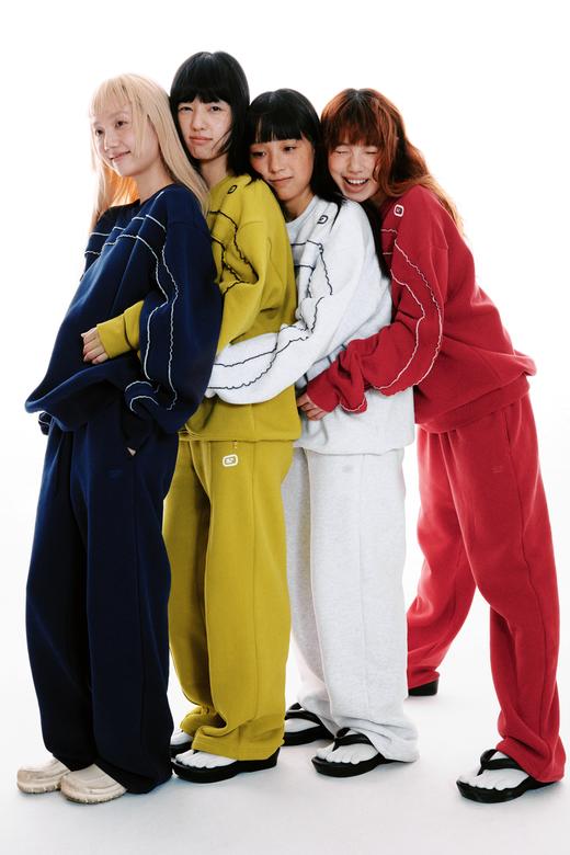 CryingCenter 四色泡面边运动加绒卫衣 哭喊中心 商品图5