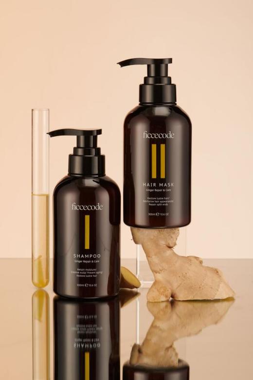 【菲诗蔻】升级款 澳洲生姜洗发水 发膜 护发精油 拯救扁塌油腻发质 配方全新升级 长效控油 强韧蓬松 水控油蓬松 无硅油柔顺改善毛躁 商品图8