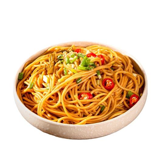 【舌尖上的美味❗️武汉爽滑热干面】甄选品质原料制作，优选劲道非炸碱面，口感酸滑有嚼劲，秘制浓郁酱汁，跟本停不下来，干拌面含酱料包袋装，方便面条碱水面L 商品图4