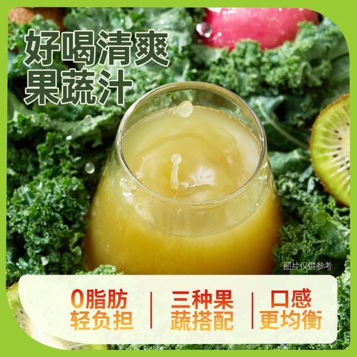 【新派果蔬汁 轻松好享受】羽衣甘蓝猕猴桃果蔬汁 300ML*8瓶/箱 商品图2