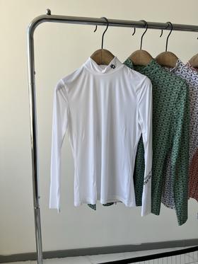 白色码齐，25新款PG原单冷感打底衫，韩国🇰🇷客供面料，弹力大超舒服，既可以做打底，又可以做防晒，小兔子🐰印花，洋气俏皮，胸前LOGO印花！数量不多！