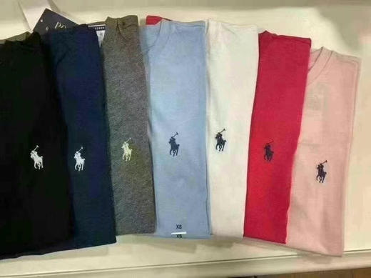 必备单品！RL拉夫劳伦Polo女士圆领短袖T恤 新色上 商品图8