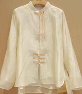 【线上专属】立领小衫（24710251山矾）