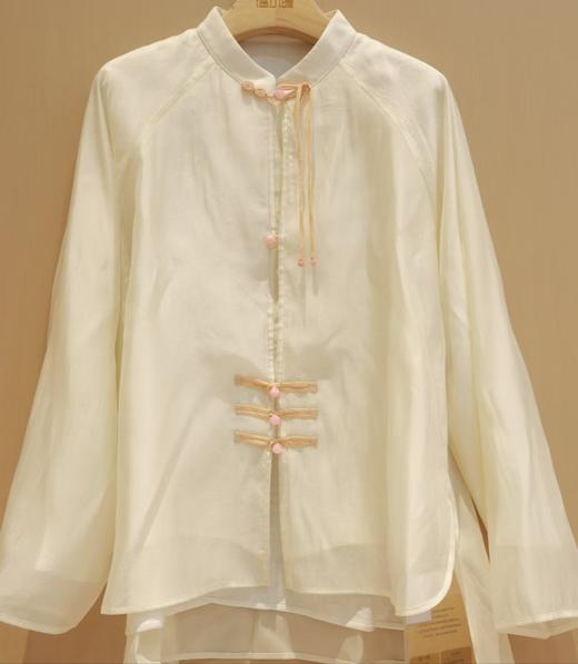 【线上专属】立领小衫（24710251山矾） 商品图0