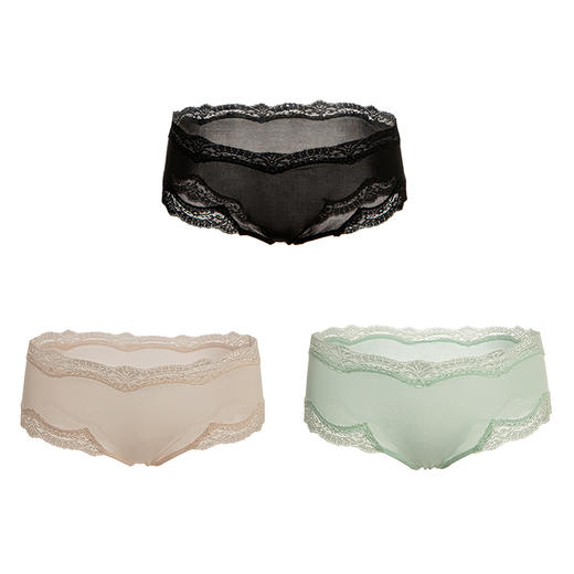 舒适、透气、真丝三角裤 Z92108 商品图0