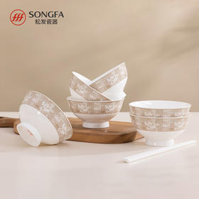 12头雅筑山河餐具套装