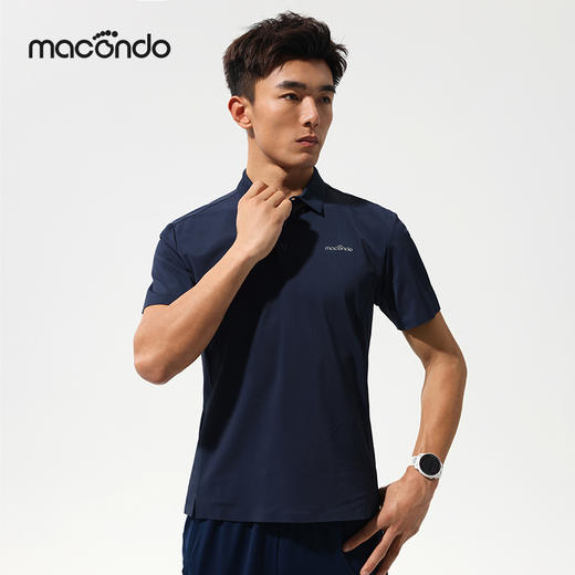 马孔多男子polo短袖3代 吸湿速干 原纱凉感 抗菌 UPF50+ 商品图1