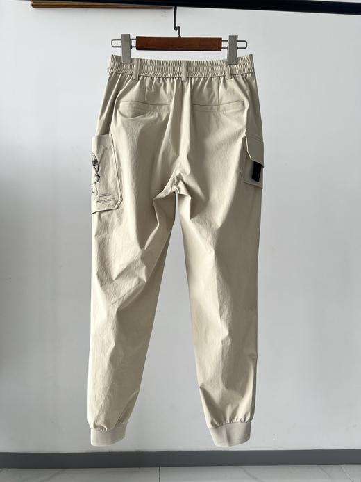 米色码齐！25新款AM家高尔夫🏌‍♀裤子，纯原单货，韩国🇰🇷客供面料，质感超好，弹力大，凉感，透气，挺括有型，不爱起皱！兜立体印花，质感满满，裤脚罗纹，有弹力，超舒服！自留推荐款！ 商品图7