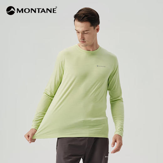MONTANE 盟泰恩户外T恤男款METIS美利奴细羊毛 吸湿排汗亲肤透气 商品图2