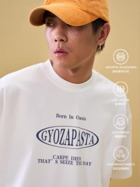 GYOZA PASTA/GP25AW-C004/印花短袖