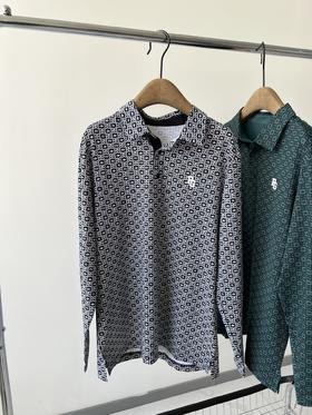25新款PG原单男款POLO，纯原单货，韩国🇰🇷客供面料，有质感、今年流行的印花工艺，避免了纯色的单调性，洋气的印花，更显品味，日常穿或者运动穿都很舒服！