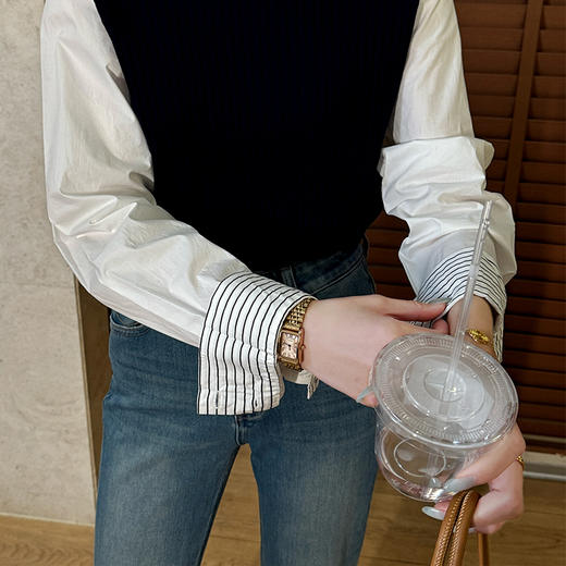 良木礼阔腿烟管牛仔裤(2329) 商品图3