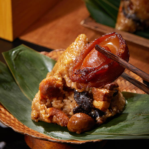 言禧鲍富粽 150g鲍鱼海参海鲜粽1.2kg 商品图3